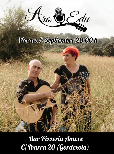 Aro y Edu en Pizzeria Amore